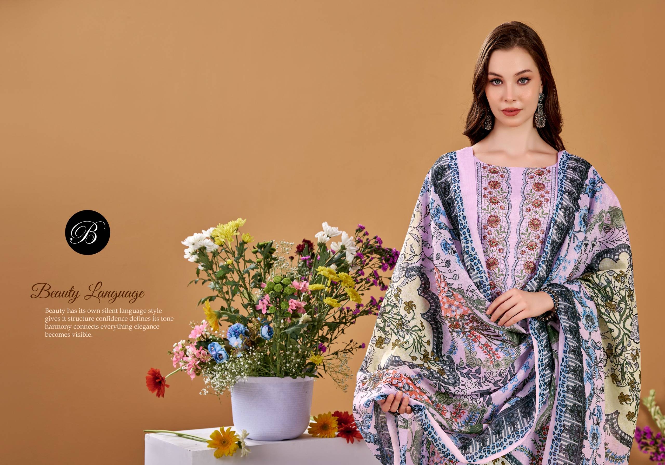 NAIRA VOL-145 by BelliZa DesigNer 985-001 TO 985-008 SERIES Pakistani Stylish Embroidered PURE COTTON COLLECTION At Wholesale Price